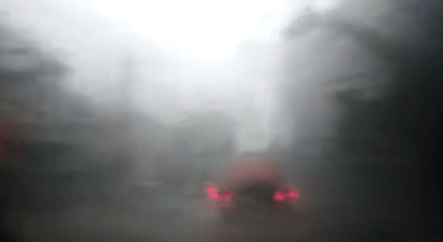 Ploaie torentiala, Foto: Captura video