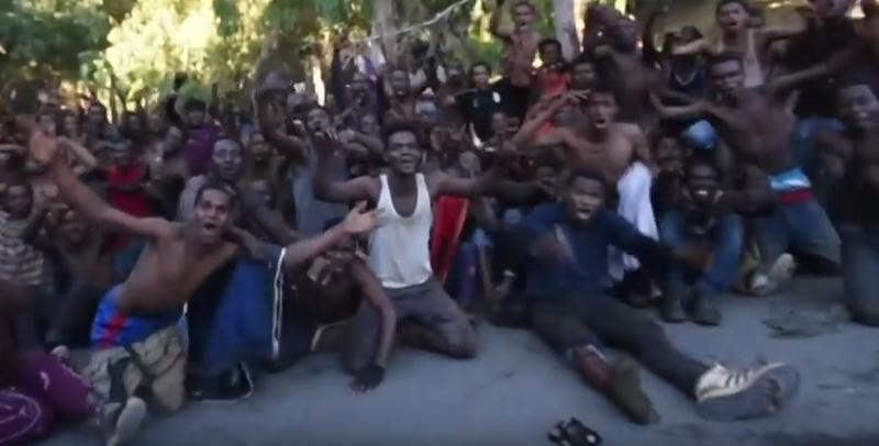 Migranti la Ceuta, Foto: Captura YouTube