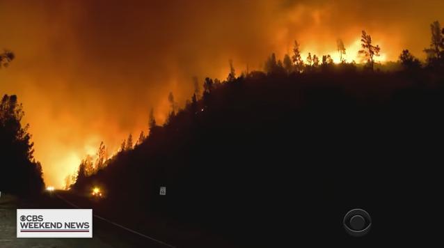 Incendii in California, Foto: YouTube