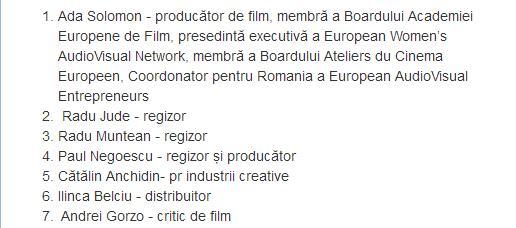 Semnatari ai petitiei "Stop politizarii culturii", Foto: petitieonline.com