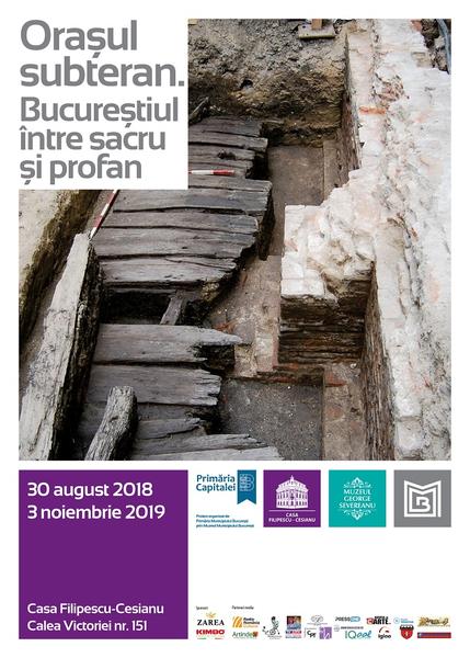 ORASUL SUBTERAN, Foto: Afis expozitie