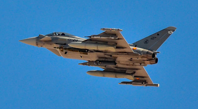 Eurofighter Typhoon al fortelor aeriene spaniole, Foto: Flickr/ Tomás Del Coro