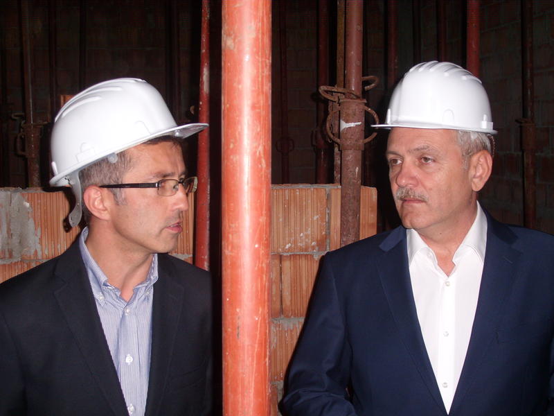 Dragos Benea si Liviu Dragnea, Foto: Hotnews