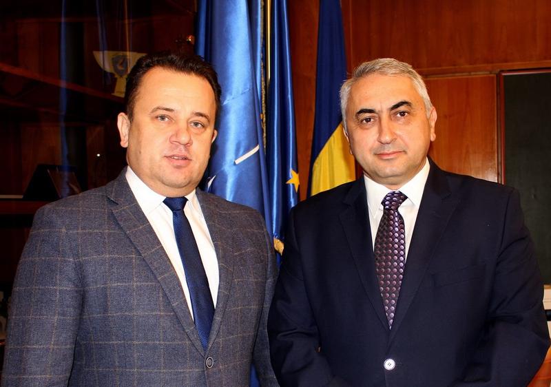 Liviu Pop si Valentin Popa, Foto: Facebook/ Ministerul Educatiei Nationale-Romania