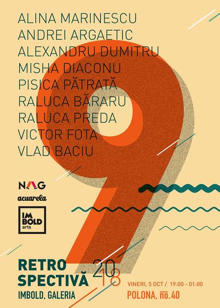 Nag 2018 - Retrospectiva la Imbold, Galeria, Foto: Afis expozitie
