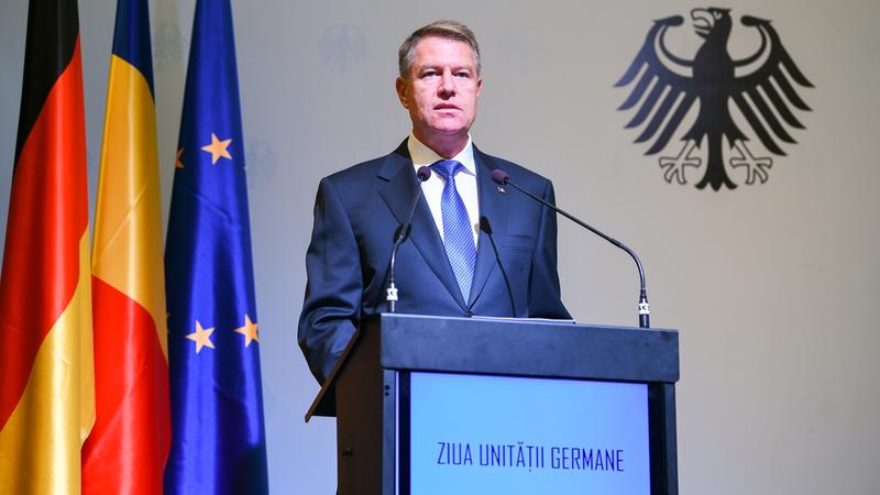 Klaus Iohannis, la Ziua Unitatii Germane, Foto: Presidency.ro