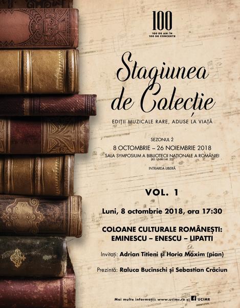 Stagiunea de Colectie - vol I, Foto: Afis