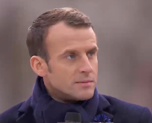 Macron, Foto: Captura video