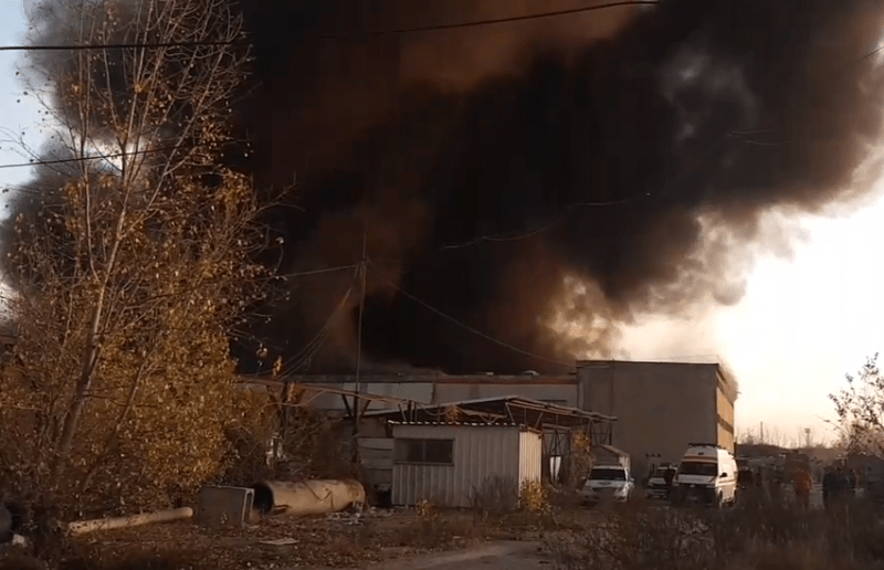 Incendiu Ploiesti, Foto: Captura video