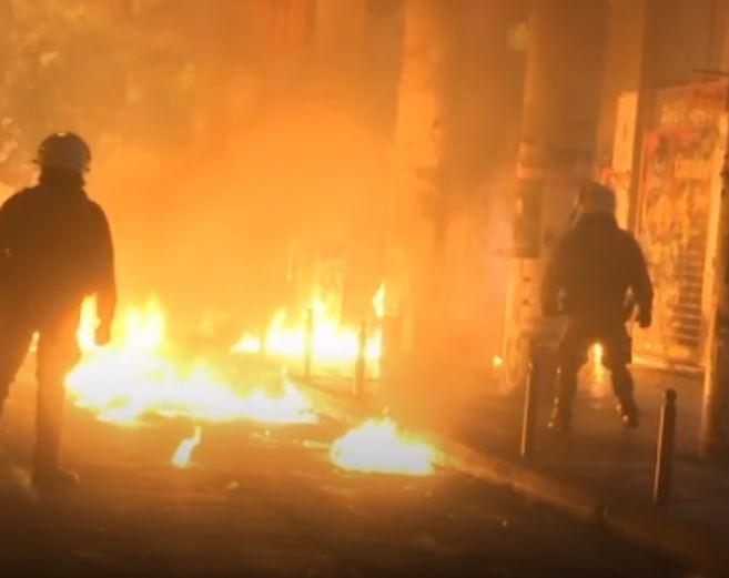 Violente in Atena, Foto: Captura YouTube