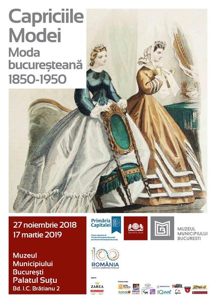 Capriciile modei (1850 - 1950), Foto: Afis expozitie