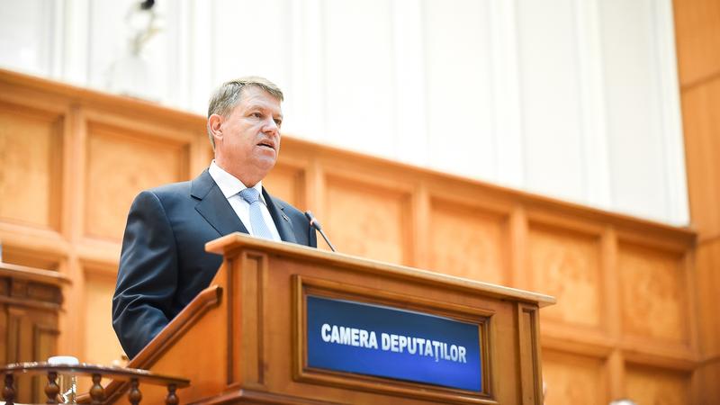 Iohannis in Parlament , Foto: Presidency.ro