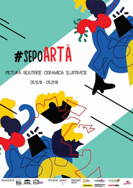 #sepoARTĂ la Elite Art Gallery, Foto: Afis expozitie