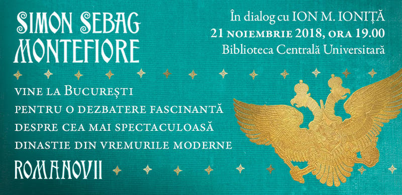 Simon Sebag Montefiore vine la Bucuresti, Foto: Editura Trei