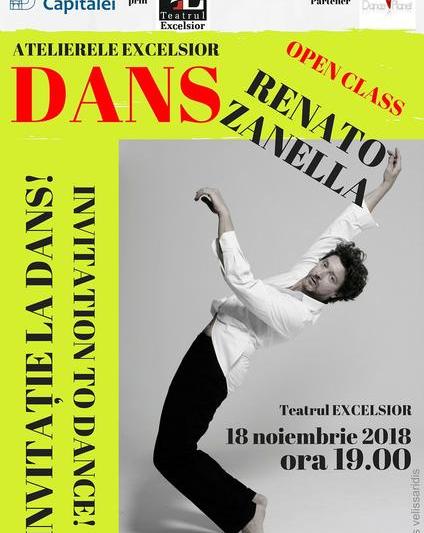 Invitatie la dans cu Renato Zanella, Foto: Teatrul Excelsior