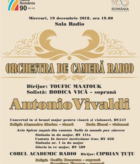 VIVALDI, la Sala Radio, Foto: Afis concert