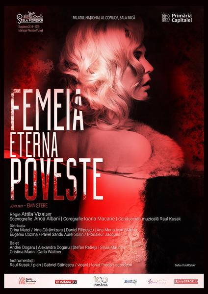 Femeia, eterna poveste, Foto: Afis spectacol