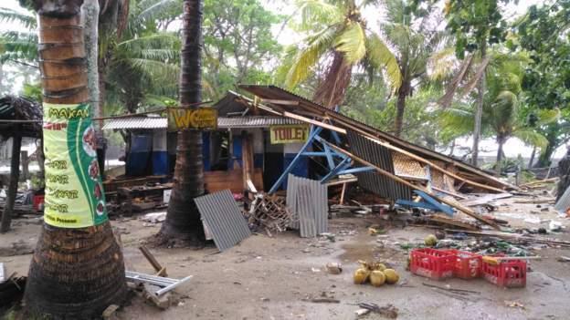 tsunami, Foto: BBC