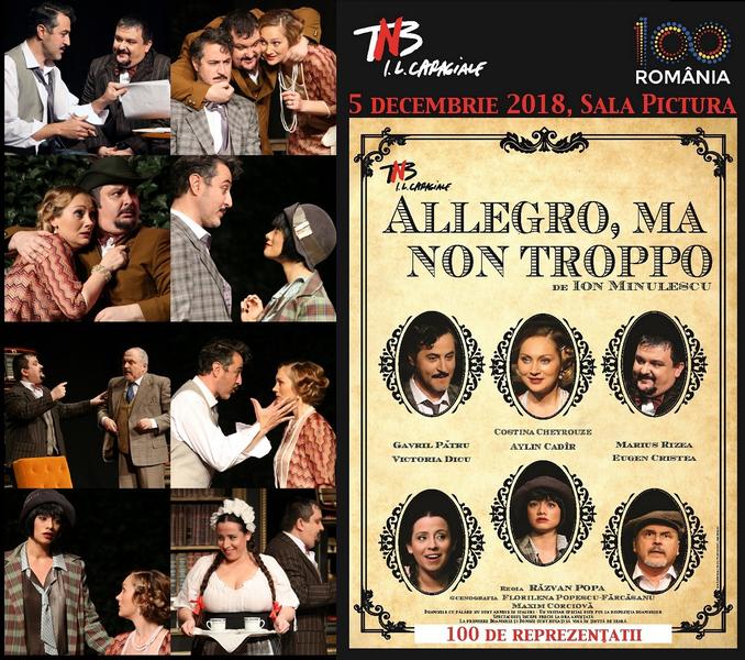 Allegro, ma non troppo - 100 reprezentatii, Foto: TNB