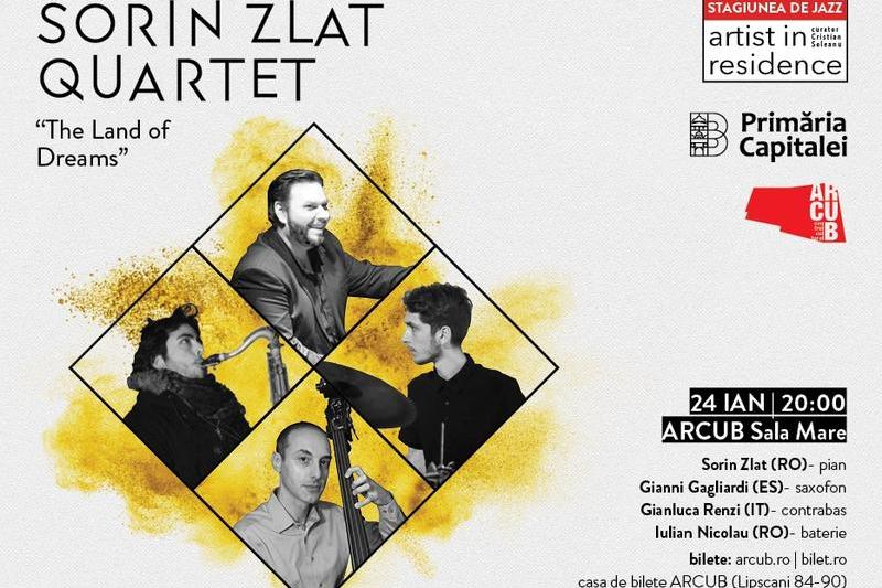 Concert Sorin Zlat Quartet, Foto: ArCuB