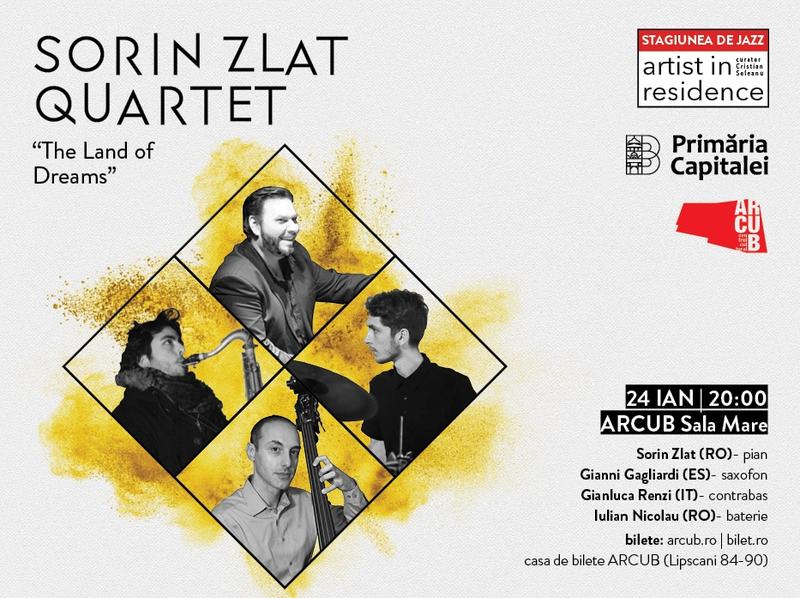 Concert Sorin Zlat Quartet, Foto: ArCuB