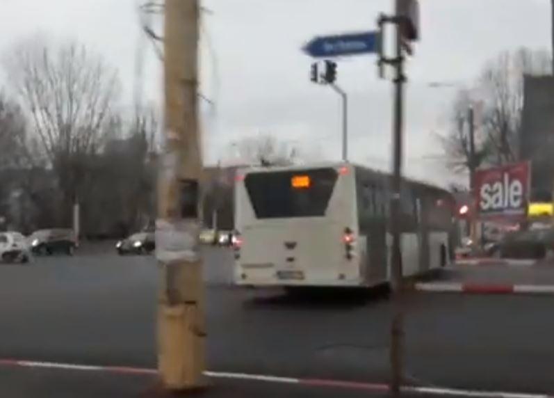 Autobuz in Constanta, Foto: Captura YouTube