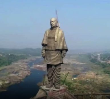 Statuia Unitatii India, Foto: Captura video