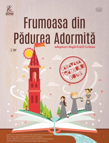 Frumoasa din pădurea adormită, Foto: Teatrul Gong Sibiu