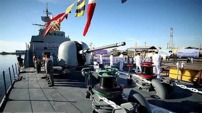 Distrugătorul iranian Sahand, Foto: presstv.ir