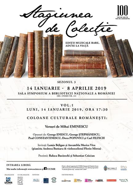 Stagiunea de Colectie Vol 1 2019, Foto: Poster