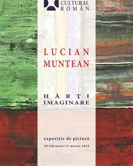 Lucian Muntean: 'Harti imaginare', Foto: Afis expozitie