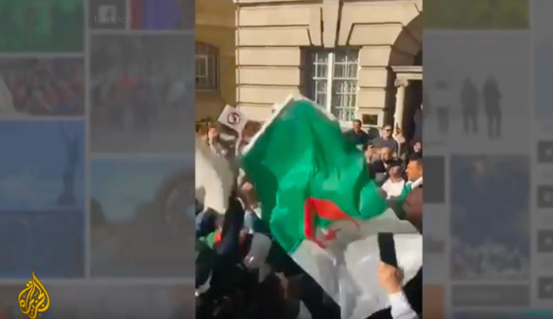 Proteste Algeria, Foto: Captura YouTube