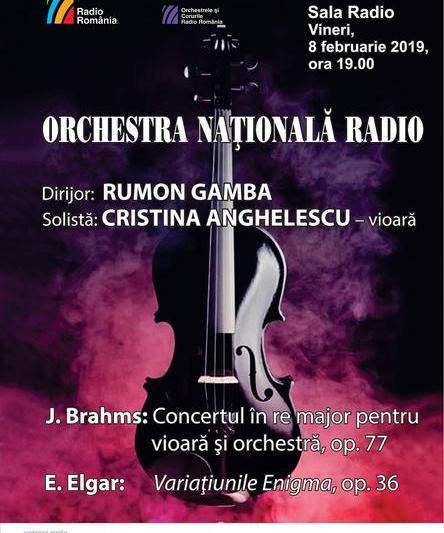 Concert Brahms/ Elgar cu dirijorul Rumon Gamba , Foto: Afis