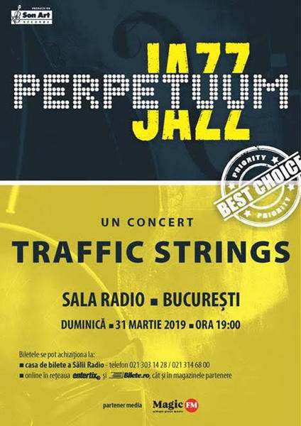 Perpetuum Jazz cu Traffic Strings, Foto: Afis concert