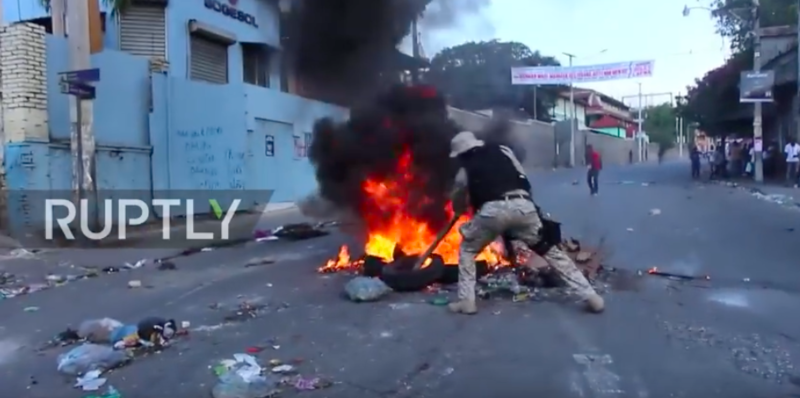 Proteste Haiti, Foto: Captura YouTube