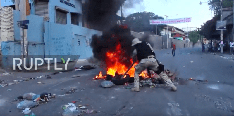Proteste Haiti, Foto: Captura YouTube