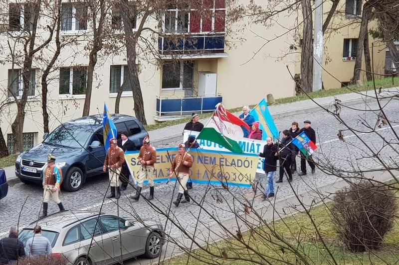 marsul secuilor, Foto: Marius Pașcan - Partidul Mișcarea Populară Mureș