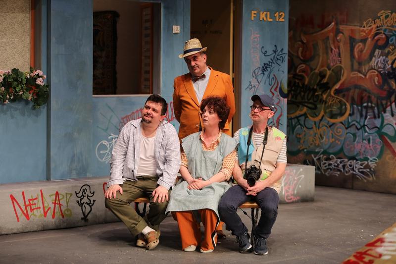 Spectacolul Presul, de Ion Băieşu, Foto: TNB