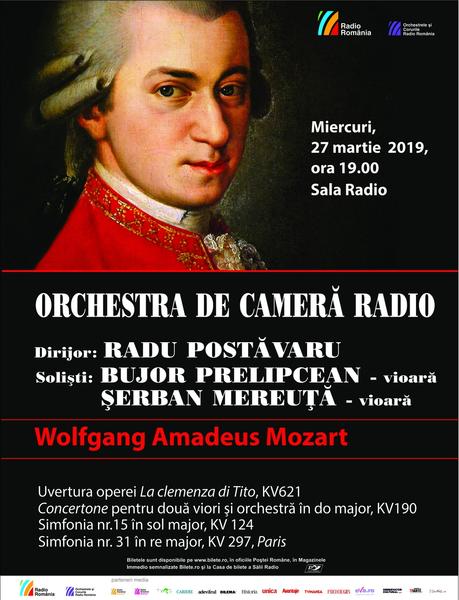 Concert Mozart la Sala Radio, Foto: Afis