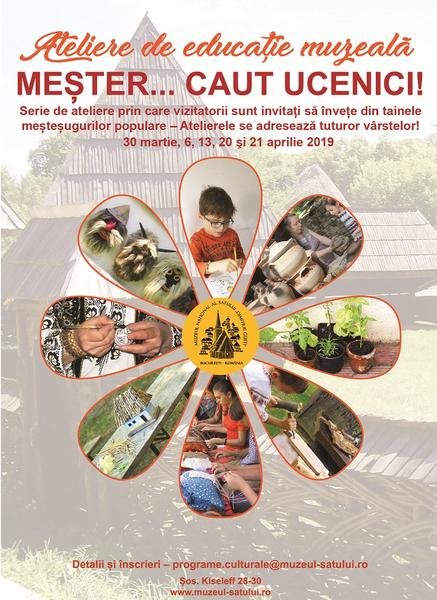 Meșter caut ucenici!, Foto: Muzeul Satului