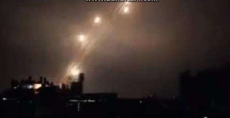 Tiruri de rachete Hamas, Foto: Captura YouTube