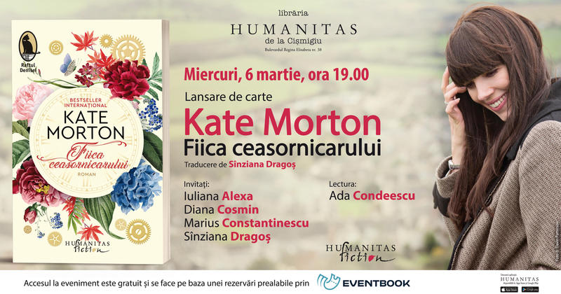 'Fiica ceasornicarului', de Kate Morton, Foto: Humanitas