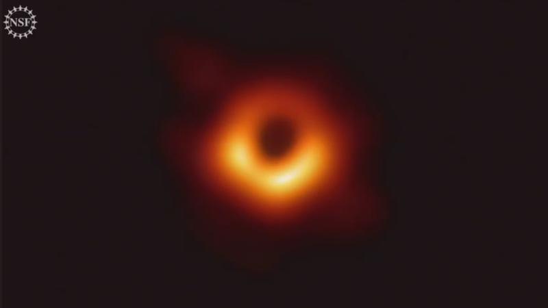 Imaginea unei gauri negre, Foto: National Science Foundation