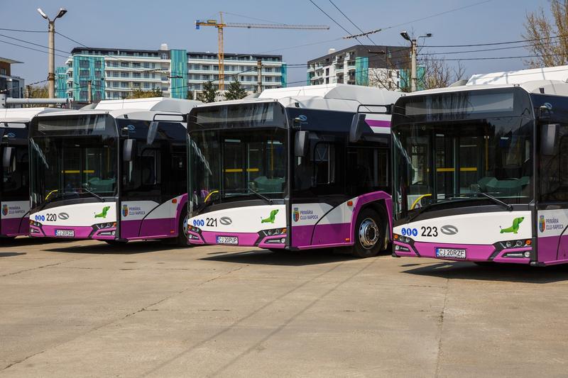 Autobuze electrice Cluj 12, Foto: Primaria Cluj-Napoca