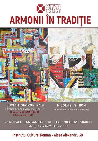 Pictura si jazz la ICR, Foto: Afis