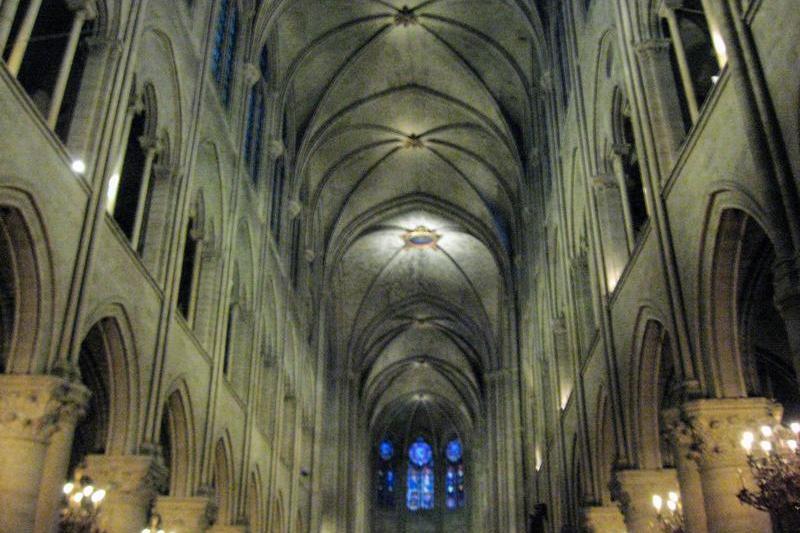 Interiorul Notre Dame, Foto: Hotnews