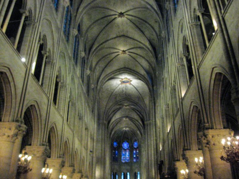 Interiorul Notre Dame, Foto: Hotnews