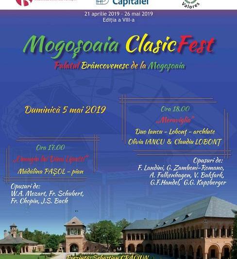 Mogoșoaia ClasicFest - 5 mai 2019, Foto: Afis