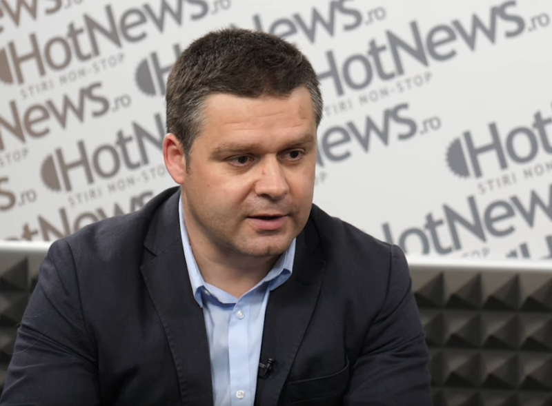 Ciprian Ciucu în studioul HotNews.ro , Foto: Adi Iacob / HotNews