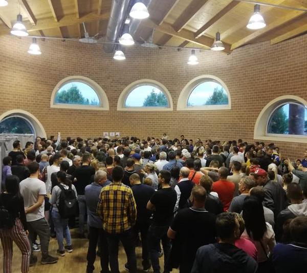 Aglomeratie la vot la Torino, Foto: Hotnews